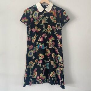 RED Valentino Abito St Flower Butterfly Dress 40/2